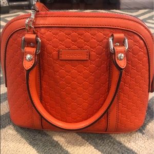 Gucci orange crossbody